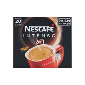 پودر قهوه فوری نسکافه nescafe مدل اینتنسو intenso تعداد 20 ساشه 19 گرمی