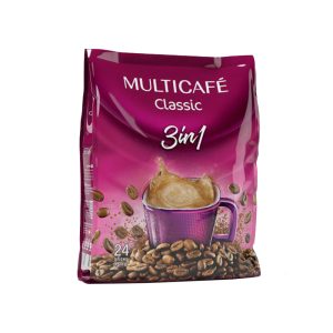 پودر کافی میکس (1×3) کلاسیک مولتی کافه multicafe پاکت 24 ساشه ای
